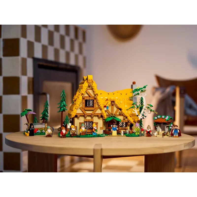 【羽宙丸文具】現貨LEGO 樂高 43242 迪士尼系列 白雪公主小屋 七矮人 小矮人 Disney-細節圖11