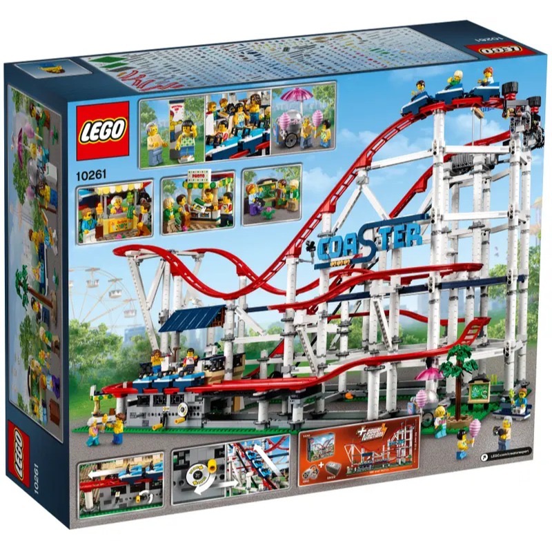 【羽宙丸文具】LEGO Creator Expert系列 10261 雲霄飛車-細節圖2