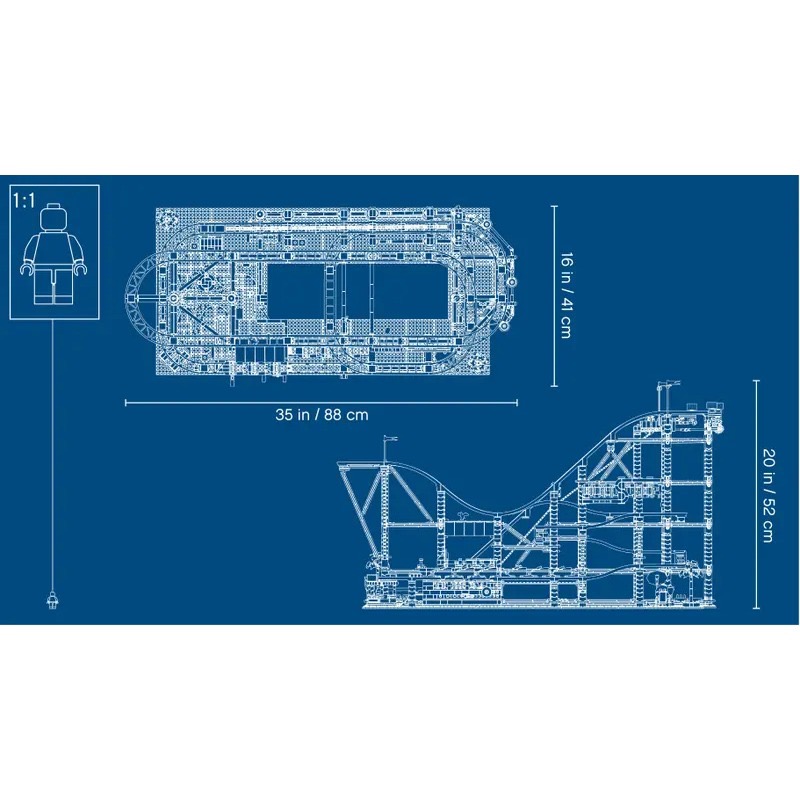 【羽宙丸文具】LEGO Creator Expert系列 10261 雲霄飛車-細節圖10