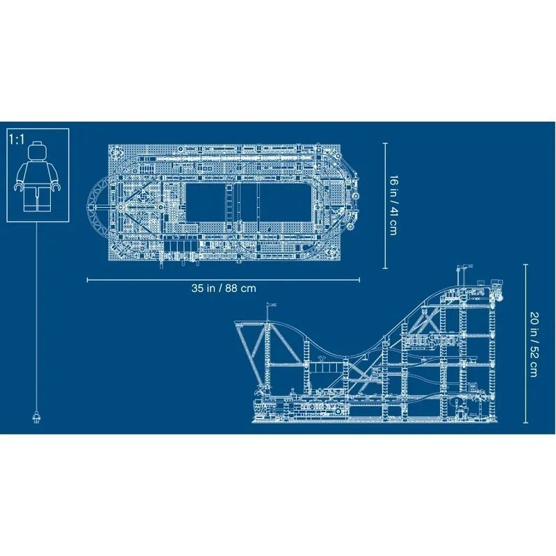 【羽宙丸文具】LEGO Creator Expert系列 10261 雲霄飛車-細節圖10