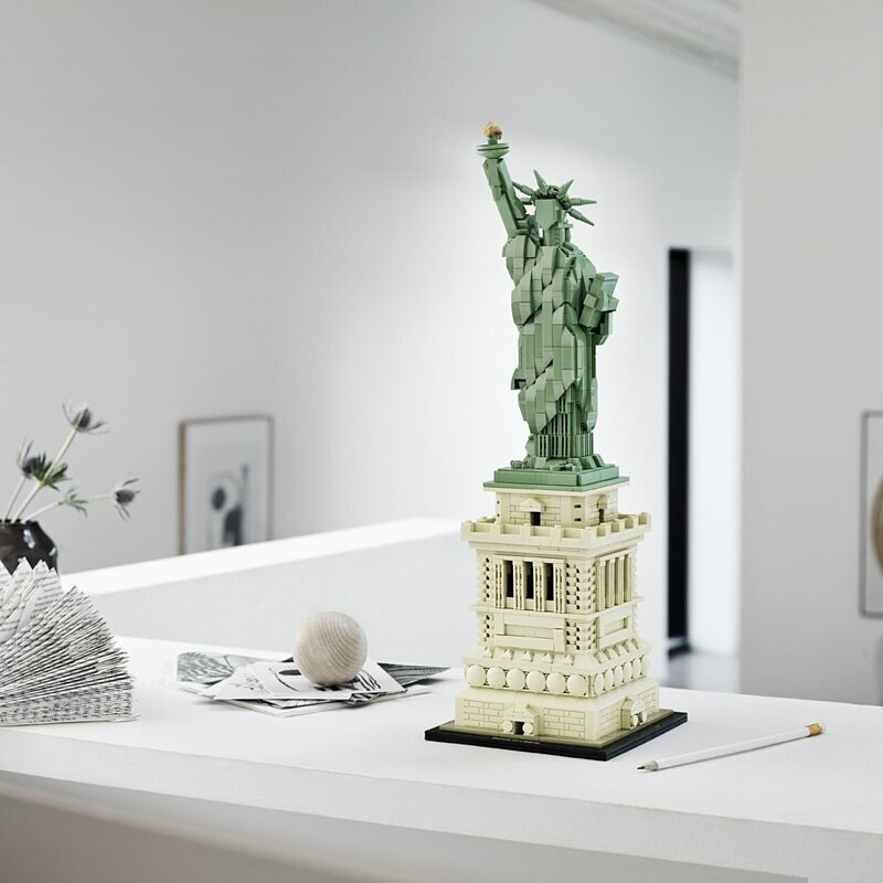 【羽宙丸文具】樂高LEGO  21042自由女神-細節圖3