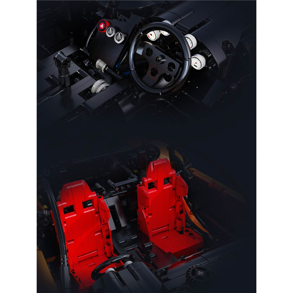 現貨 1:8scale MAZDA CADA x MAZDA 馬自達RX-7積木遙控車 正版授權 快速出貨 1:8-細節圖9