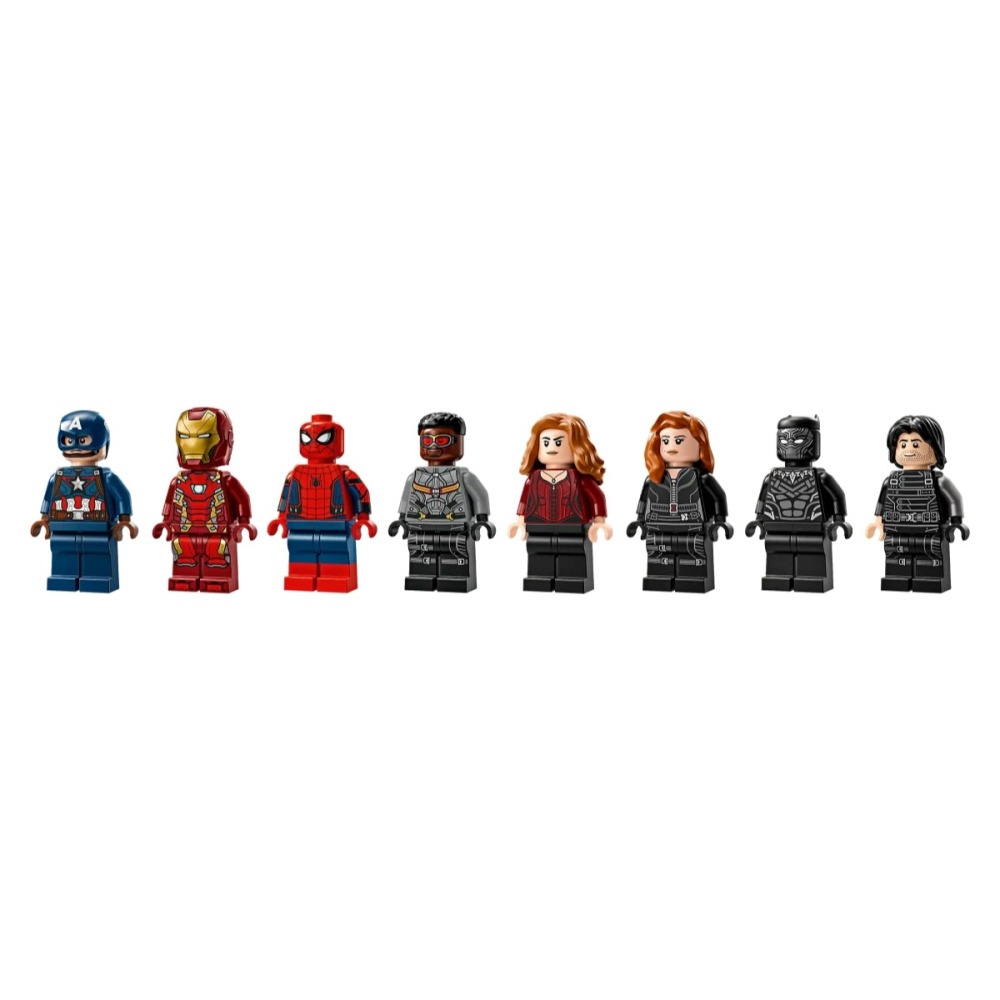 【羽宙丸文具】LEGO 樂高 76314《美國隊長 3：英雄內戰》動作大戰-細節圖7