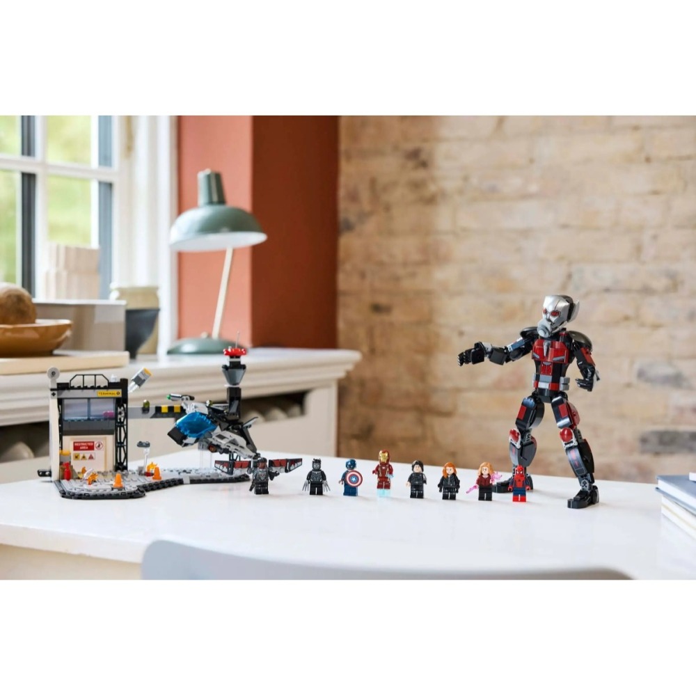【羽宙丸文具】LEGO 樂高 76314《美國隊長 3：英雄內戰》動作大戰-細節圖9
