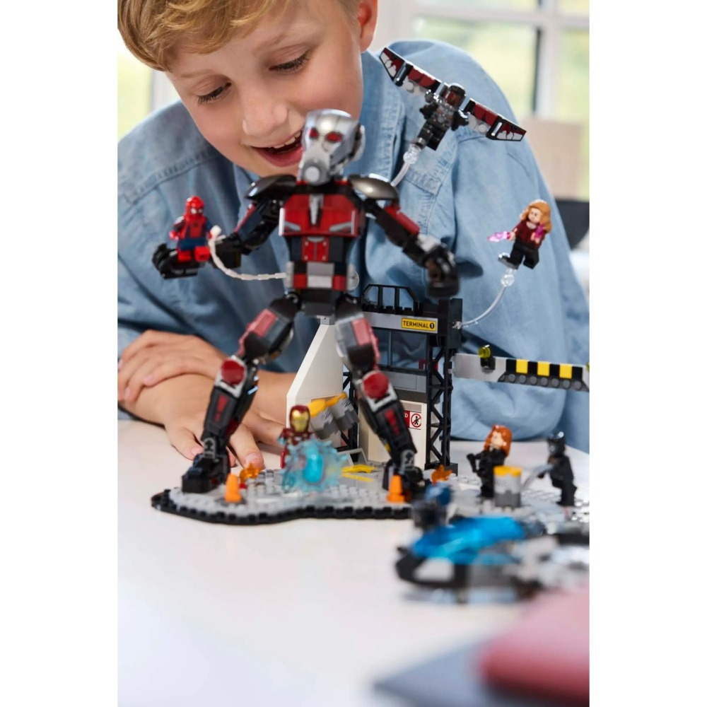 【羽宙丸文具】LEGO 樂高 76314《美國隊長 3：英雄內戰》動作大戰-細節圖11