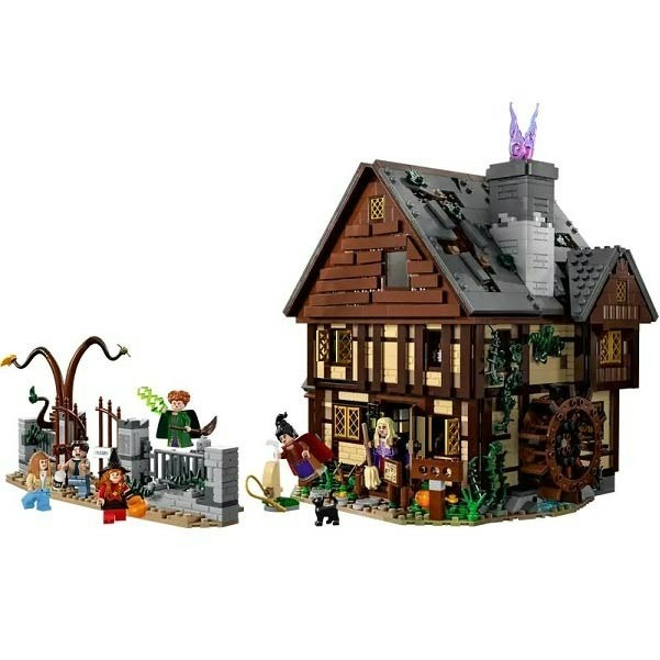 【羽宙丸文具】LEGO 樂高 21341 迪士尼女巫也瘋狂: 山德森姐妹的小屋-細節圖3