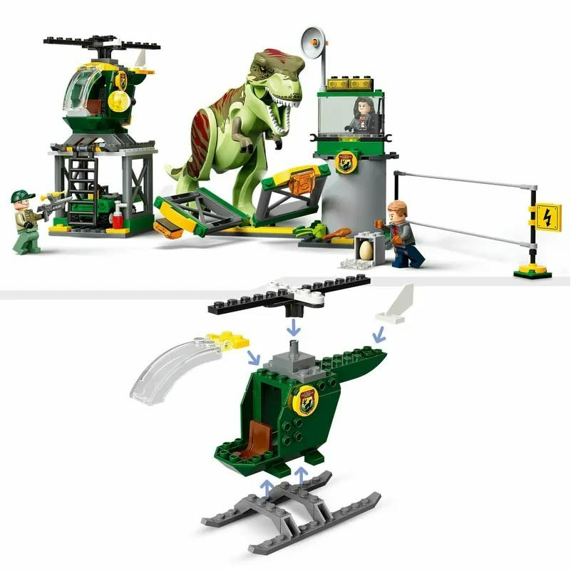 【羽宙丸文具】LEGO 樂高 侏羅紀世界系列 76944 恐龍 直升機-細節圖6
