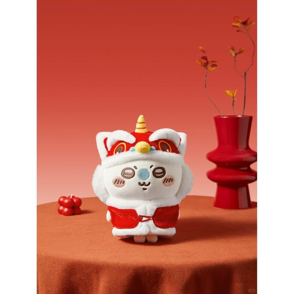 現貨 官方正版授權 快速出貨 名創 X Chiikawa吉伊卡哇新年系列玩偶＼吊飾 吉伊卡哇新年系列玩偶吊飾-細節圖7