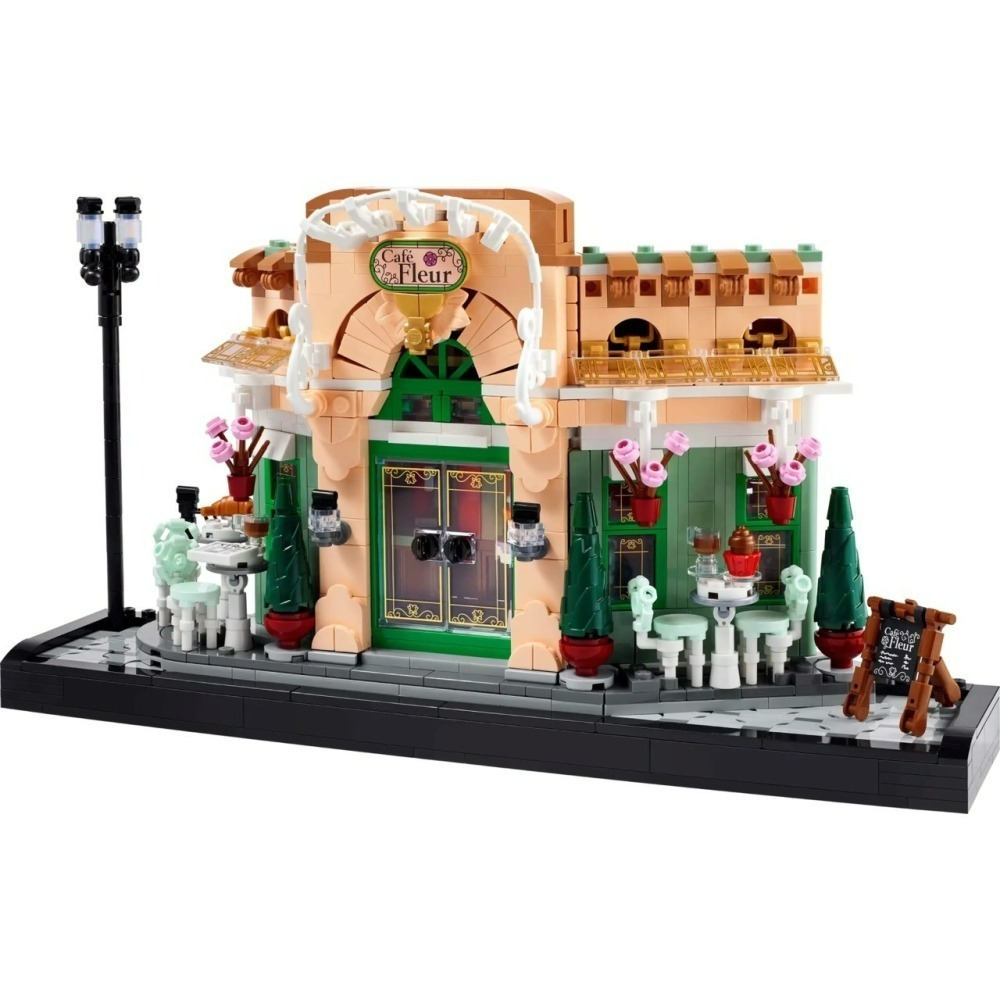 【羽宙丸文具】LEGO 樂高 10362 法國咖啡館 French Café 樂高® Icons-細節圖3