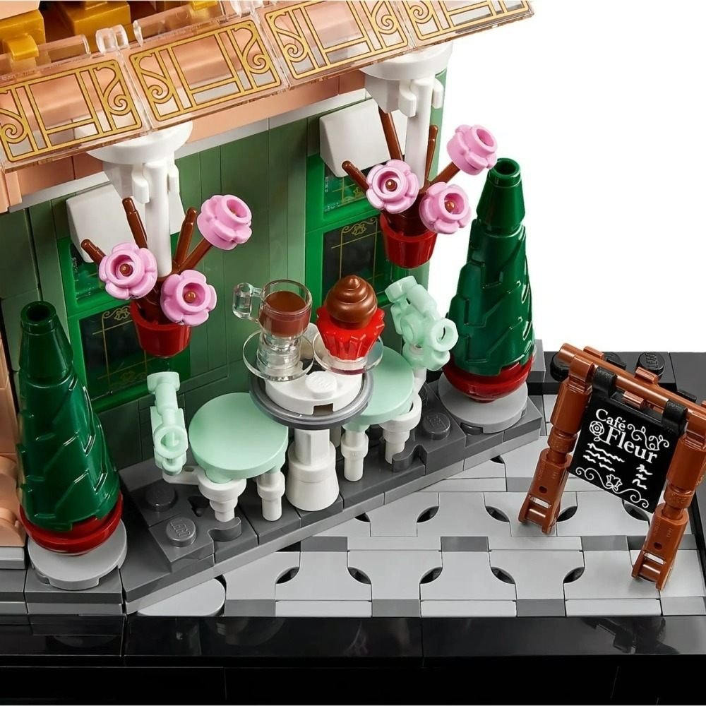 【羽宙丸文具】LEGO 樂高 10362 法國咖啡館 French Café 樂高® Icons-細節圖6