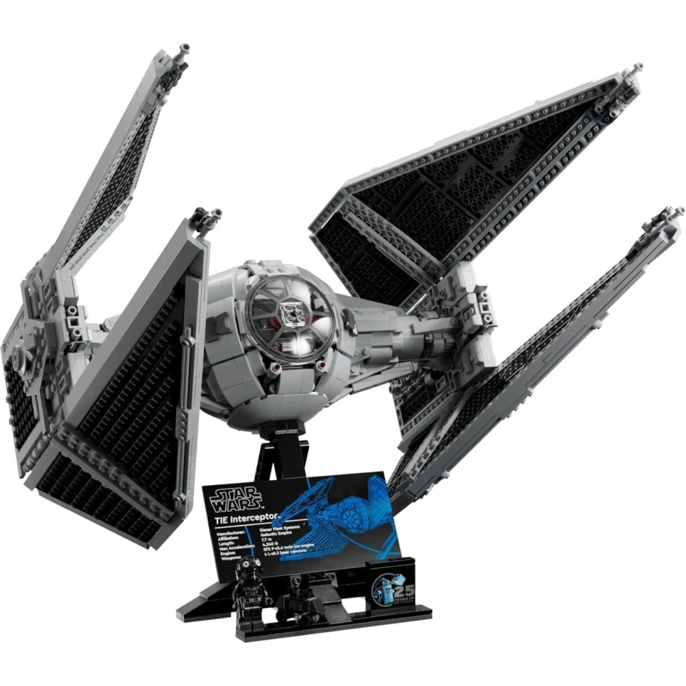 【羽宙丸文具】LEGO 樂高 75382  鈦攔截機 TIE Interceptor - UCS-細節圖4