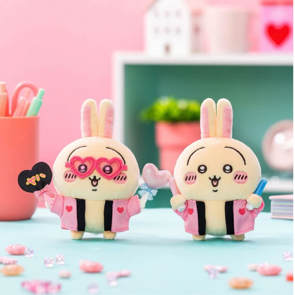 應援烏薩奇 應援兔 吉伊卡哇 正版 日版正品 Chiikawa吉伊卡 應援烏薩奇 應援棒加油棒烏薩奇 應援團扇烏薩奇-細節圖4