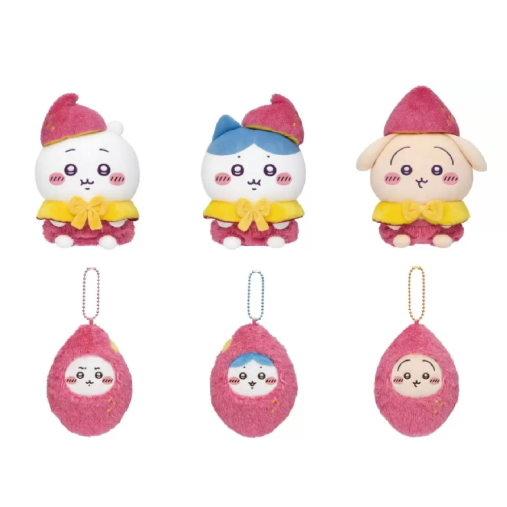 台灣現貨 埼玉川越限定系列大娃娃和吊飾娃娃 Chiikawa吉伊卡哇 吉伊卡哇番薯系列 吉伊卡哇番薯吊飾-細節圖2