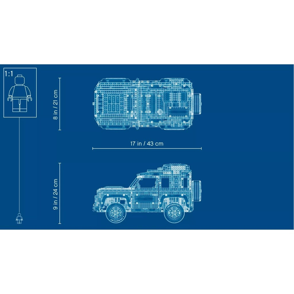 【羽宙丸文具】LEGO 樂高 42110 Land Rover Defender-細節圖5