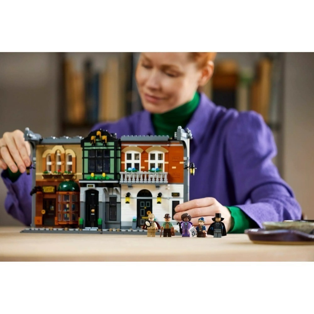 【羽宙丸文具】六月新品 現貨+預購 LEGO 樂高 10351 夏洛克·福爾摩斯：書檔-細節圖10