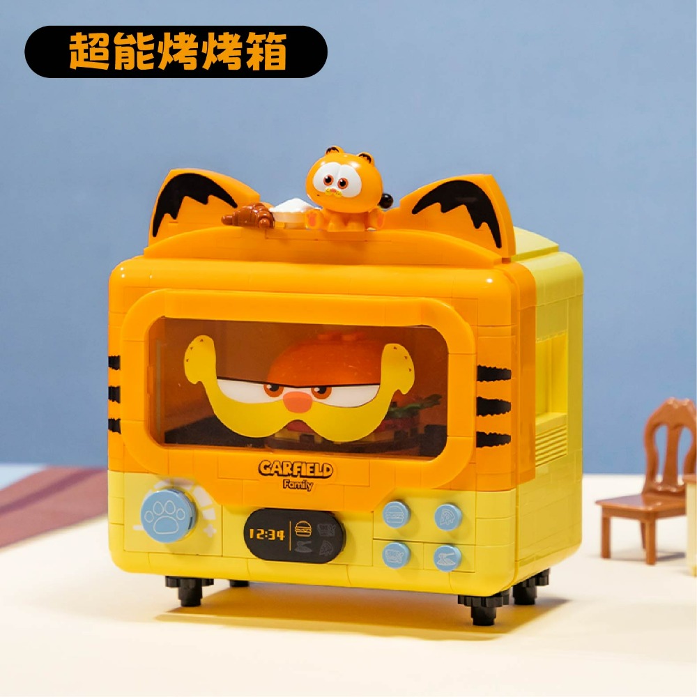 隔日到貨 加菲貓奇趣機器積木2.0 加菲貓正版聯名授權積木2.0 加菲貓家電系列積木2.0 加菲貓系列積木2.0-規格圖10