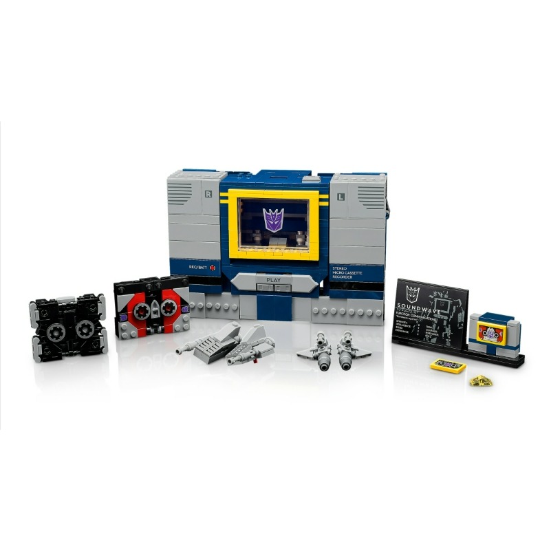 【羽宙丸文具】LEGO 樂高 八月預購 ICONS 10358 變形金剛 : 聲波-細節圖5