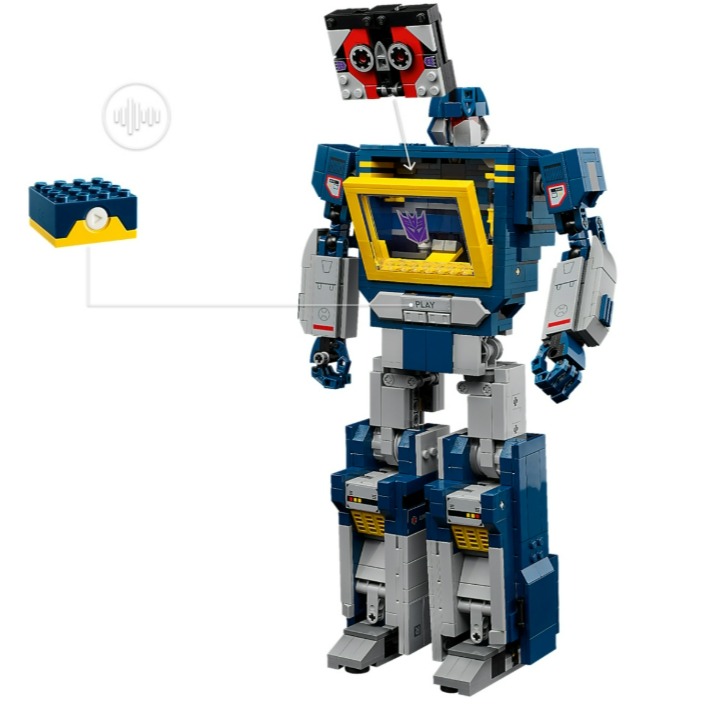【羽宙丸文具】LEGO 樂高 八月預購 ICONS 10358 變形金剛 : 聲波-細節圖8