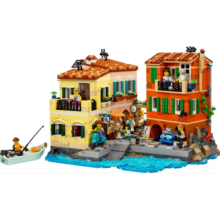 【羽宙丸文具】LEGO 樂高 八月預購 Ideas 系列 21359 義大利里維耶拉建築組-細節圖3