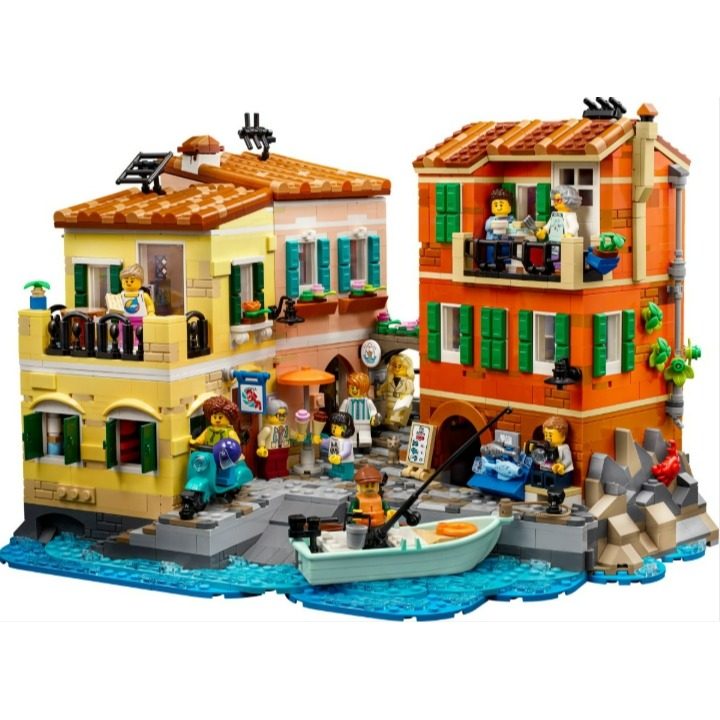 【羽宙丸文具】LEGO 樂高 八月預購 Ideas 系列 21359 義大利里維耶拉建築組-細節圖6