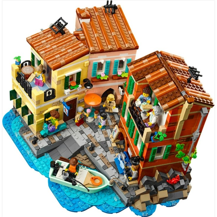 【羽宙丸文具】LEGO 樂高 八月預購 Ideas 系列 21359 義大利里維耶拉建築組-細節圖7