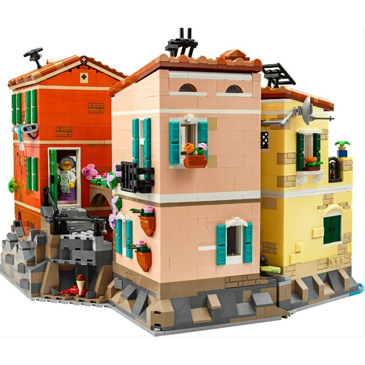 【羽宙丸文具】LEGO 樂高 八月預購 Ideas 系列 21359 義大利里維耶拉建築組-細節圖8