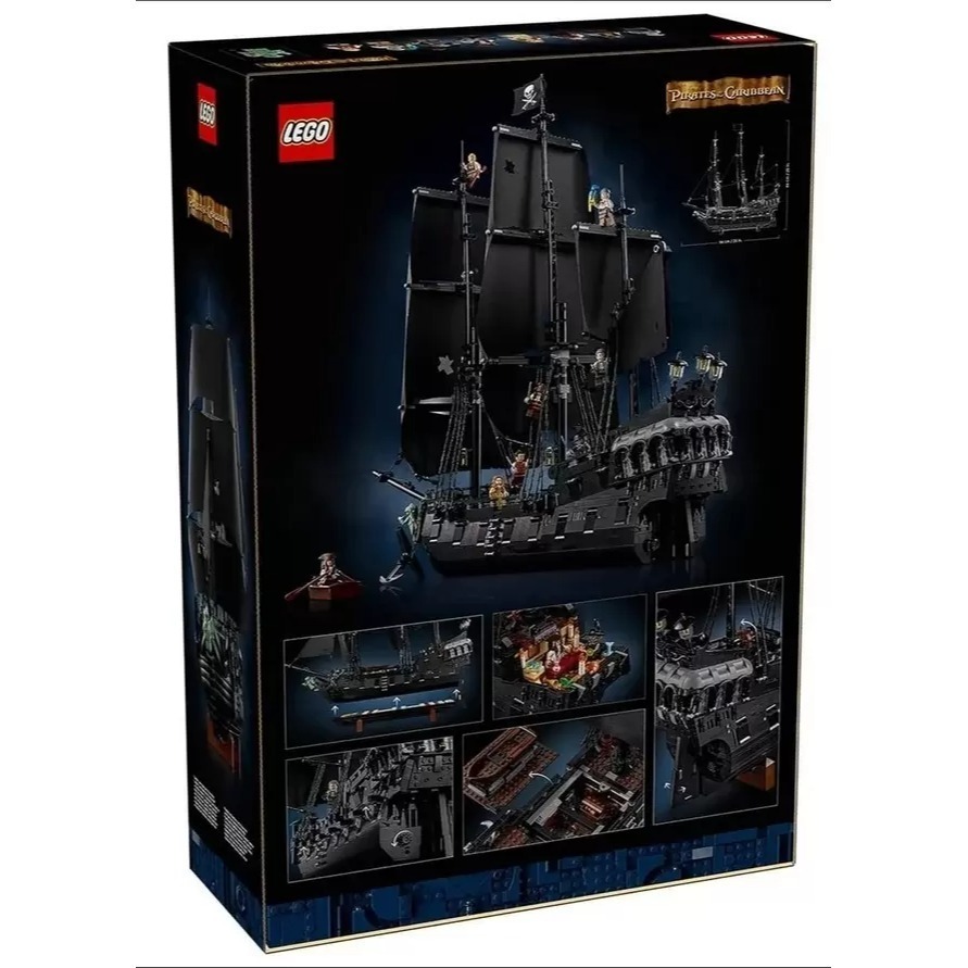 9月新品 預購  LEGO 樂高 10365 傑克·史派羅船長的海盜船-細節圖3