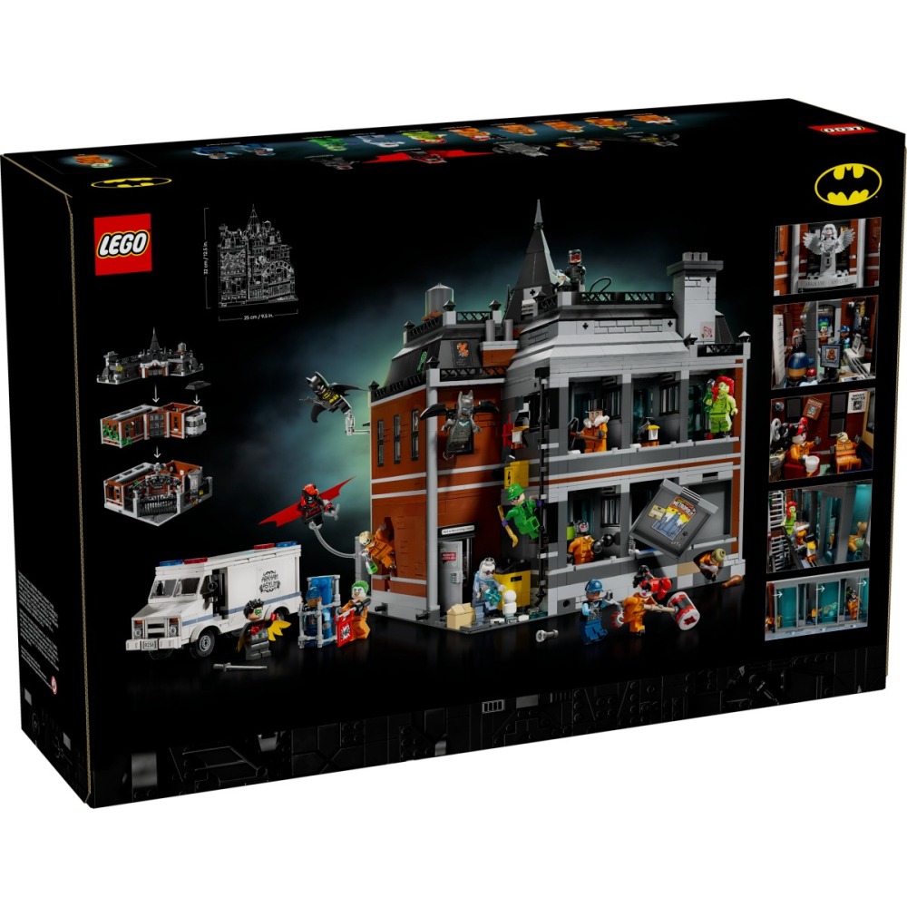 9月新品 預購 LEGO 樂高 76300 阿卡漢精神病院（Arkham Asylum）-細節圖2