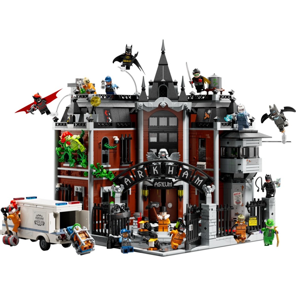 9月新品 預購 LEGO 樂高 76300 阿卡漢精神病院（Arkham Asylum）-細節圖3