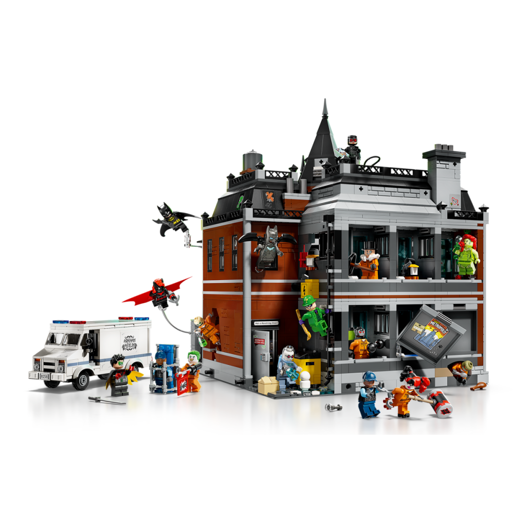 9月新品 預購 LEGO 樂高 76300 阿卡漢精神病院（Arkham Asylum）-細節圖4