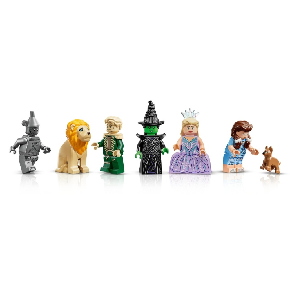 9月新品 預購 LEGO 樂高  75685「翡翠城壁面藝術裝置」（Emerald City Wall Art)-細節圖4