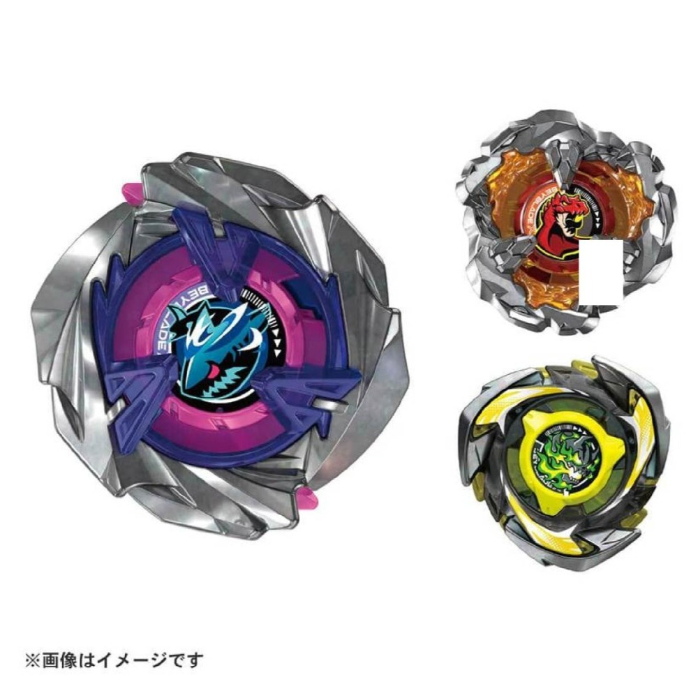 5月代購預購 港版 TAKARATOMY  BEYBLADE X 戰鬥陀螺-UX-15 鮫鯊狂鱗改造組 正版授權-細節圖2