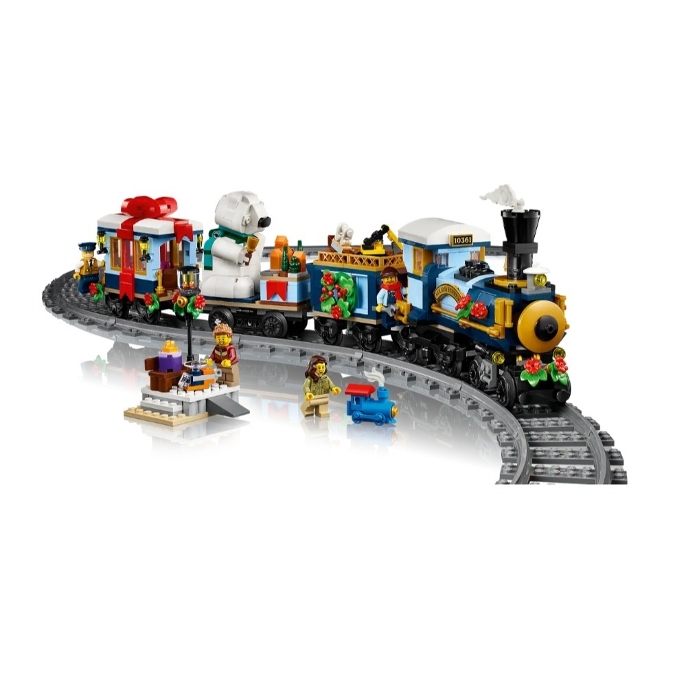 【羽宙丸文具】LEGO 樂高 10月預購 10361 冬季火車-細節圖2