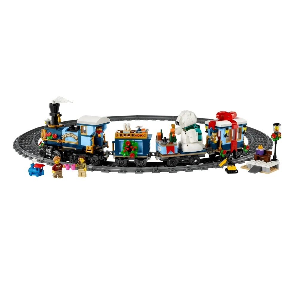【羽宙丸文具】LEGO 樂高 10月預購 10361 冬季火車-細節圖3