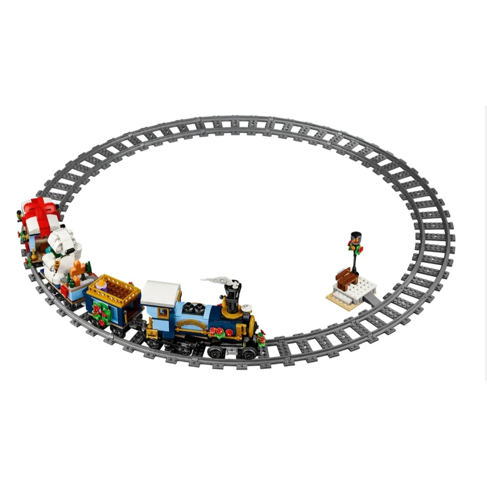 【羽宙丸文具】LEGO 樂高 10月預購 10361 冬季火車-細節圖5