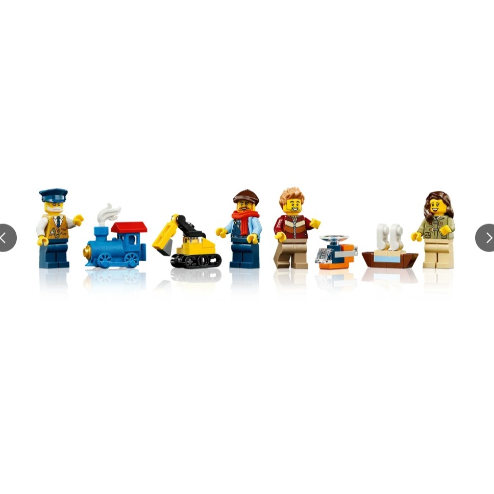 【羽宙丸文具】LEGO 樂高 10月預購 10361 冬季火車-細節圖6