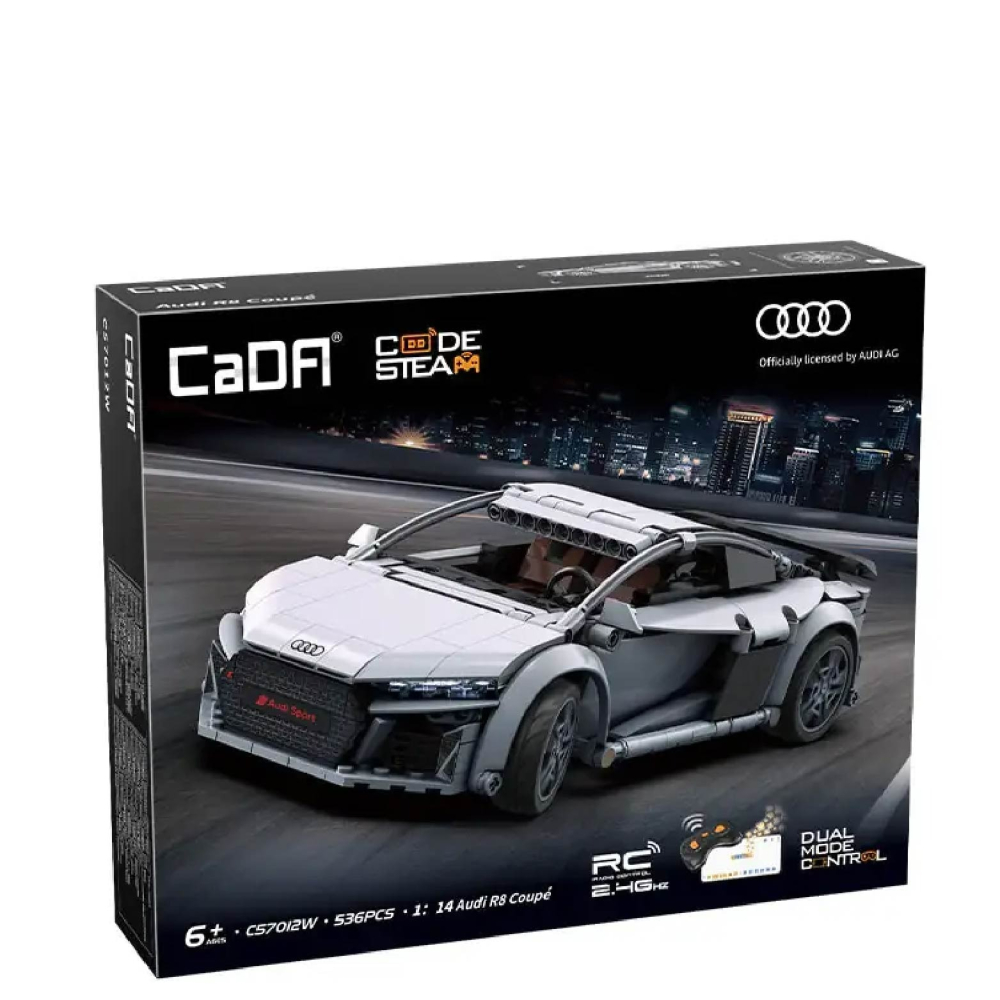 CADA 奧迪R8 1_14積木跑車 快速出貨 現貨供應 售完為止CADA 鈴CADA 奧迪R8 1_14積木跑車CAD-細節圖9