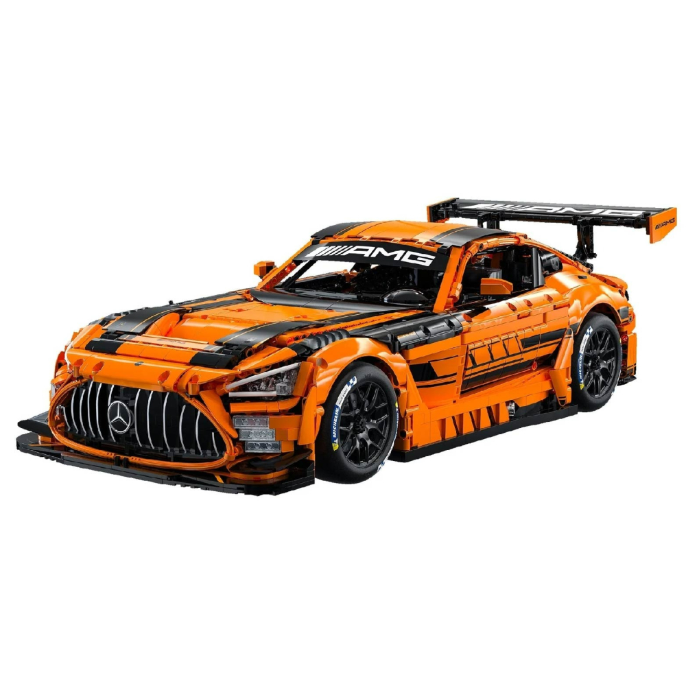 羽宙丸文具 cada 奔馳AMG GT3跑車積木 現貨 快速出貨 cada 奔馳AMG GT3跑車積木-細節圖8