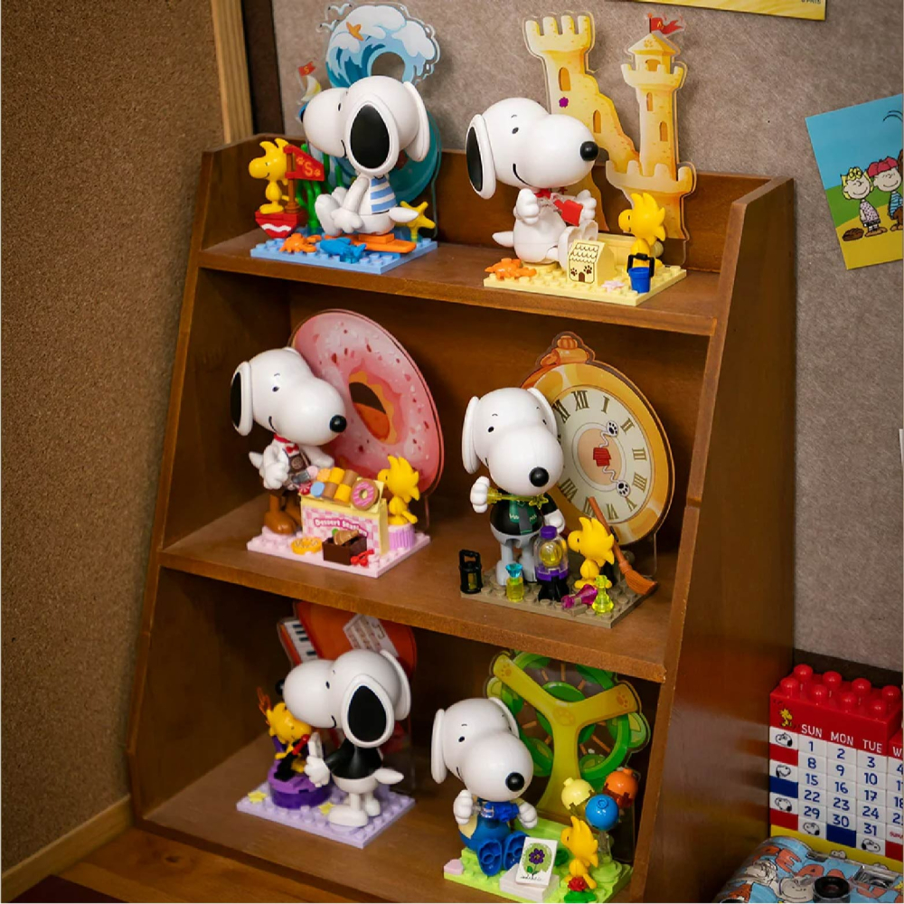 羽宙丸文具 現貨 隔日到貨 史努比字母世界 PANTASY 拼奇 正版授權 史努比系列積木-細節圖3