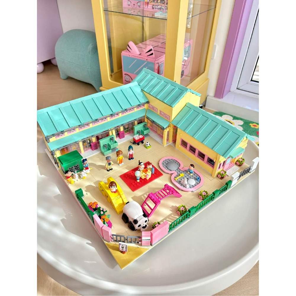 羽宙丸文具 現貨 蠟筆小新雙葉幼稚園 KEEPPLEY 積木 蒯速出貨 蠟筆小新雙葉幼稚園 KEEPPLEY 積木-細節圖2