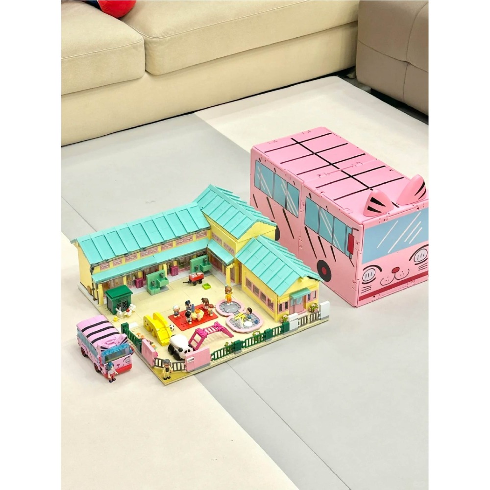 羽宙丸文具 現貨 蠟筆小新雙葉幼稚園 KEEPPLEY 積木 蒯速出貨 蠟筆小新雙葉幼稚園 KEEPPLEY 積木-細節圖4