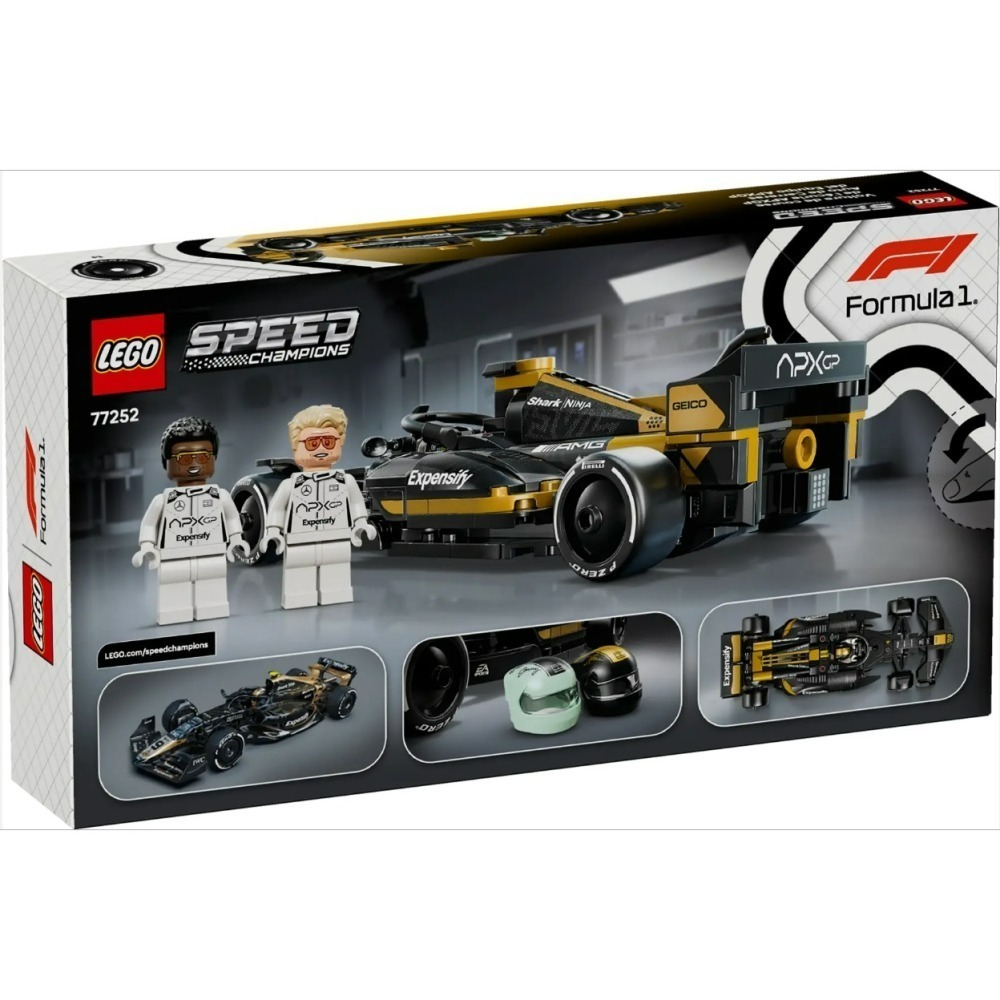 【羽宙丸文具】預購 !! LEGO 樂高 77252《F1® 電影》APXGP 車隊賽車-細節圖6