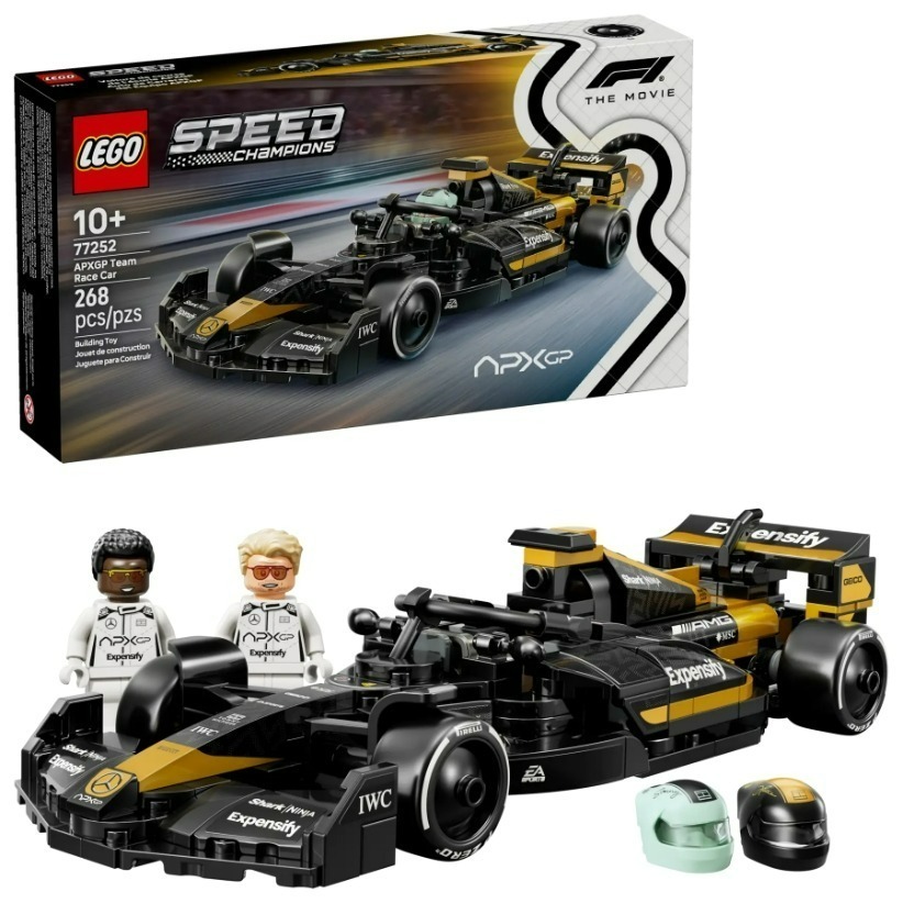【羽宙丸文具】預購 !! LEGO 樂高 77252《F1® 電影》APXGP 車隊賽車-規格圖7