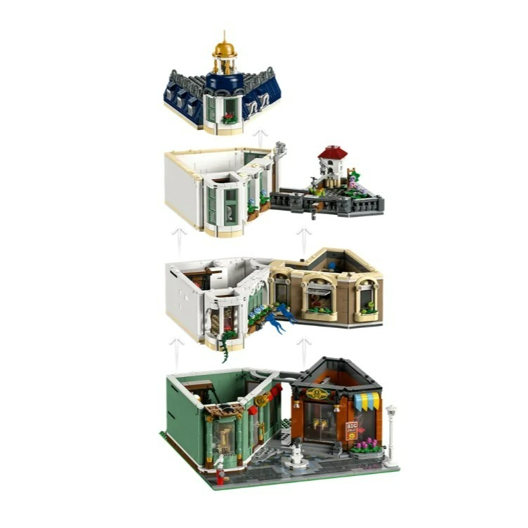 【羽宙丸文具】預購 !! LEGO 樂高 11371 商店街-細節圖3
