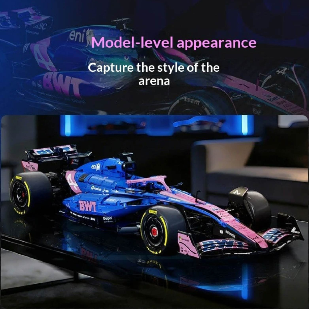 台灣賣家 現貨  Alpine F1 A525 CADA cada 玩 具 積木 台灣出貨 快速出貨-細節圖3