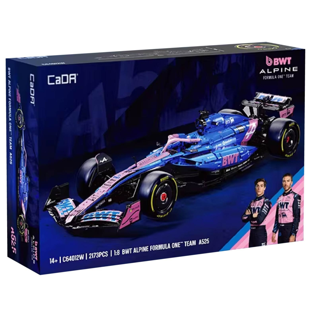 台灣賣家 現貨  Alpine F1 A525 CADA cada 玩 具 積木 台灣出貨 快速出貨-細節圖9