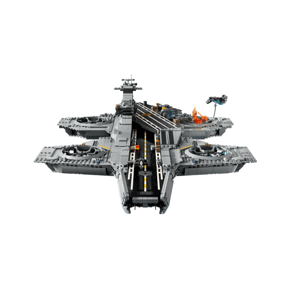 【羽宙丸文具】 LEGO 樂高 76354 神盾局飛空母艦 漫威-細節圖2