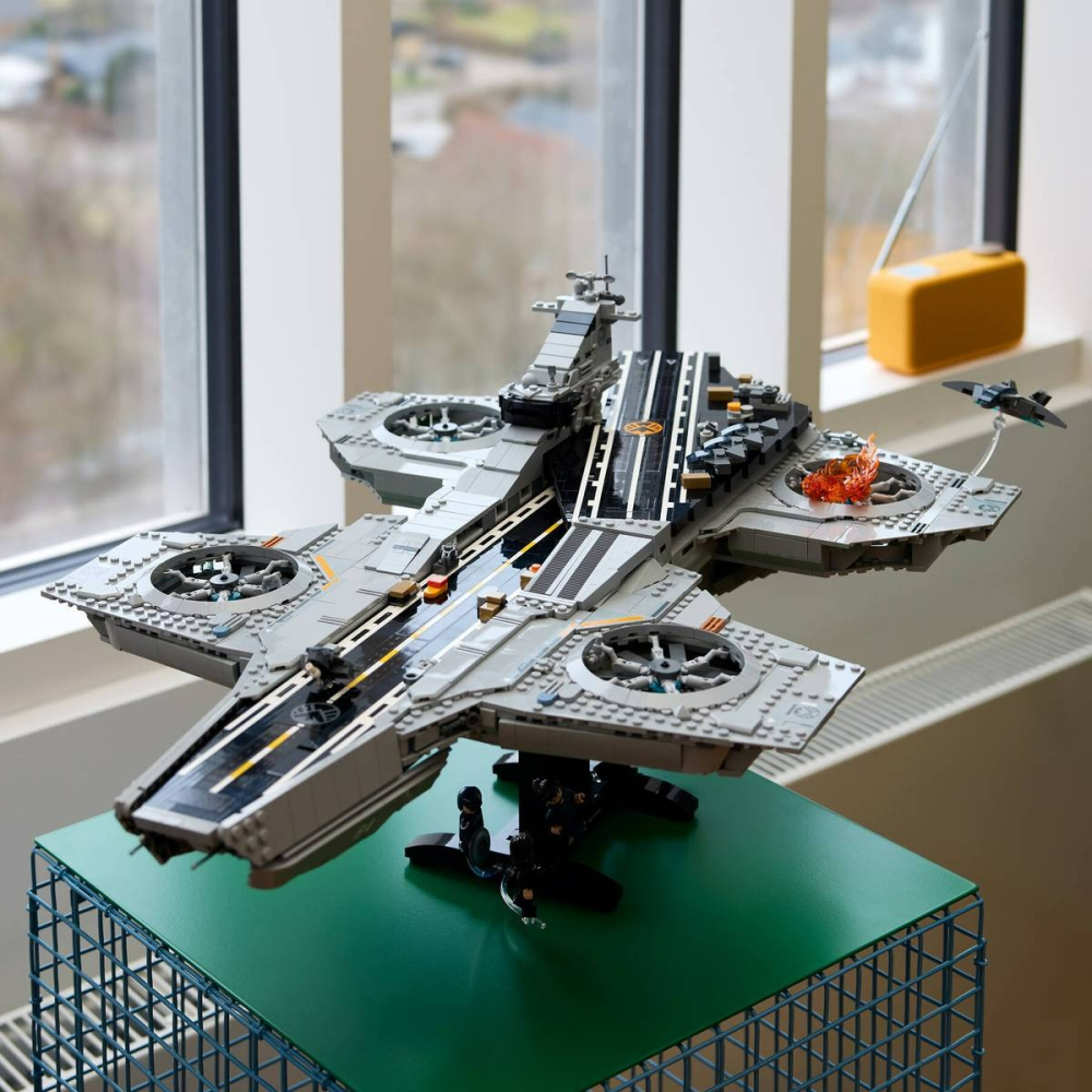 【羽宙丸文具】 LEGO 樂高 76354 神盾局飛空母艦 漫威-細節圖7