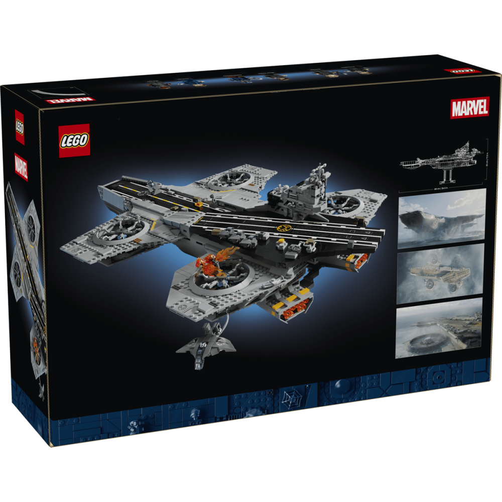 【羽宙丸文具】 LEGO 樂高 76354 神盾局飛空母艦 漫威-細節圖9