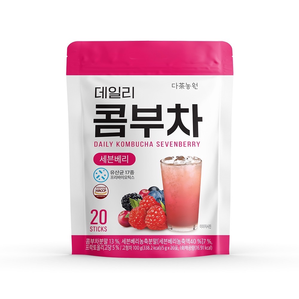 韓國 DaNongWon 康普茶 1袋20入 韓國熱銷 沖泡康普茶-規格圖1